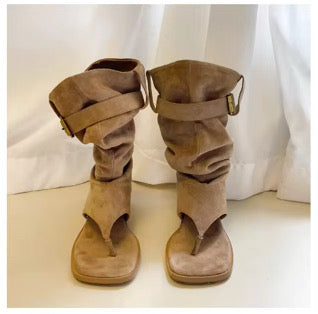 Boot Sandal(cut small size up 2 sizes)