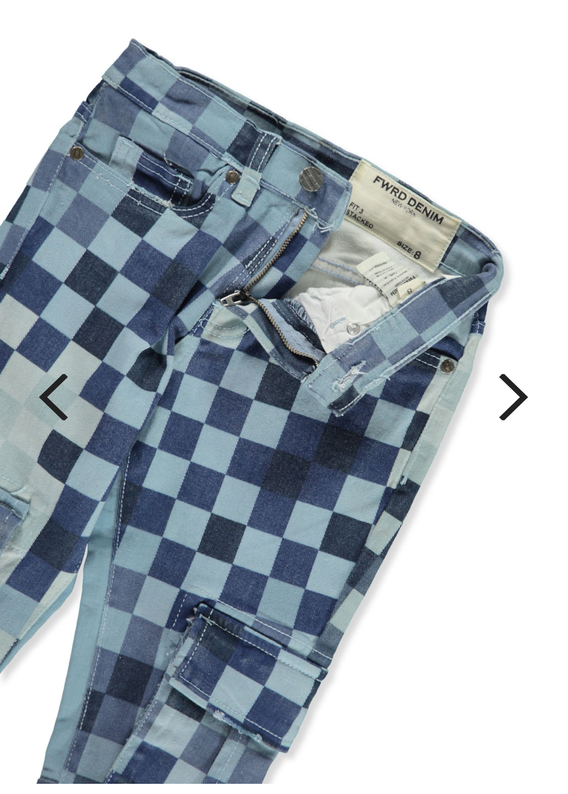 Boys Skinny and Stacked Denim Jeans
