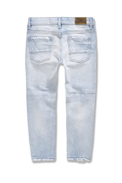 Boys Skinny and Stacked Denim Jeans