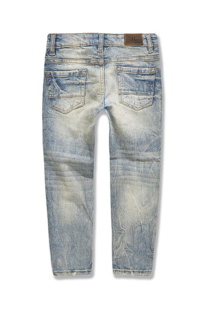 Boys Skinny and Stacked Denim Jeans