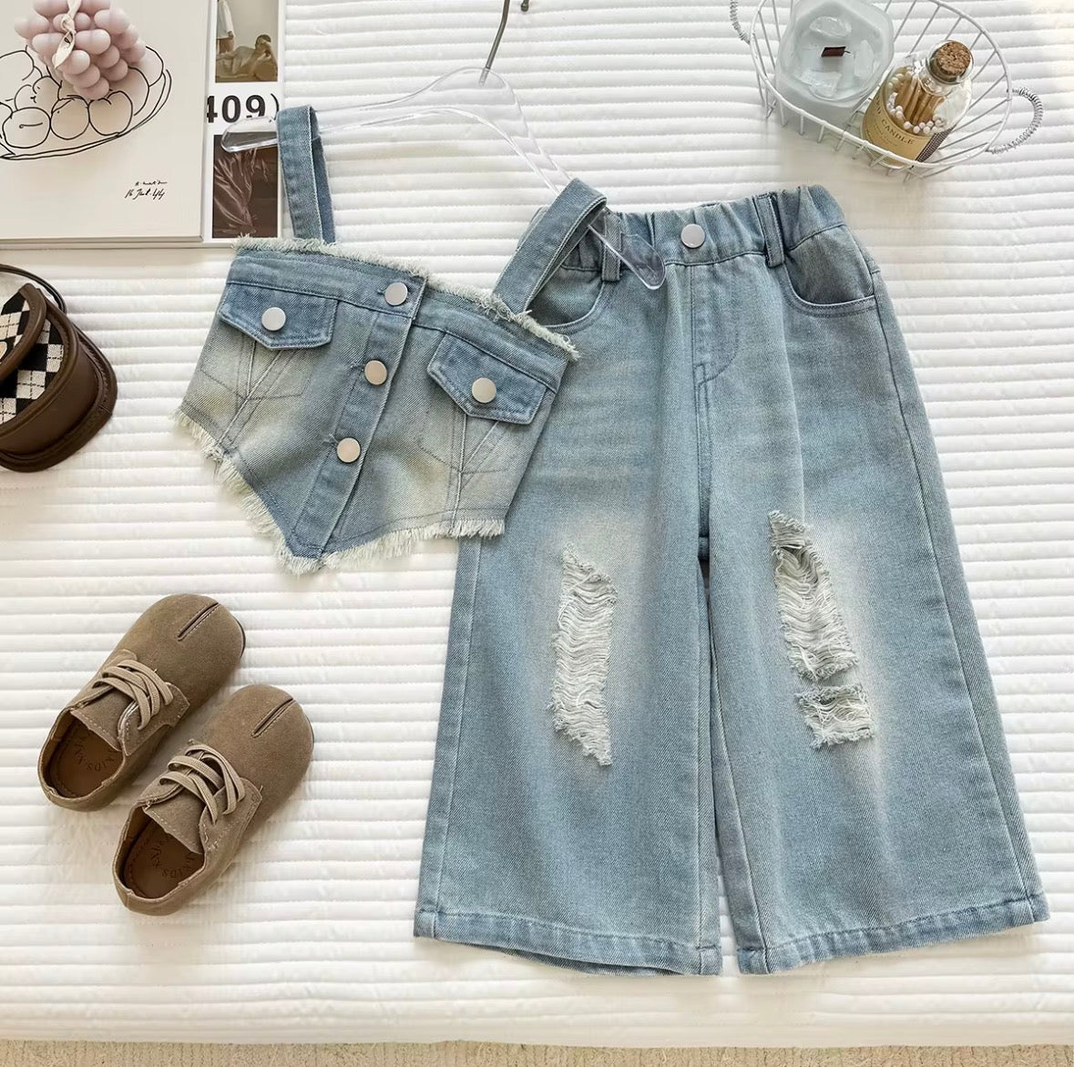2pcs Denim Set