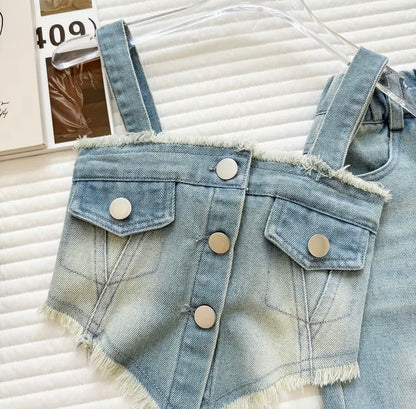 2pcs Denim Set