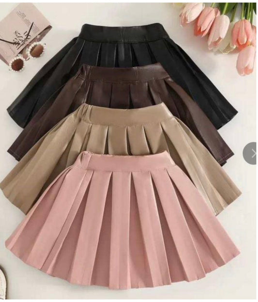 Leather Skirts(shorts attached underneath)