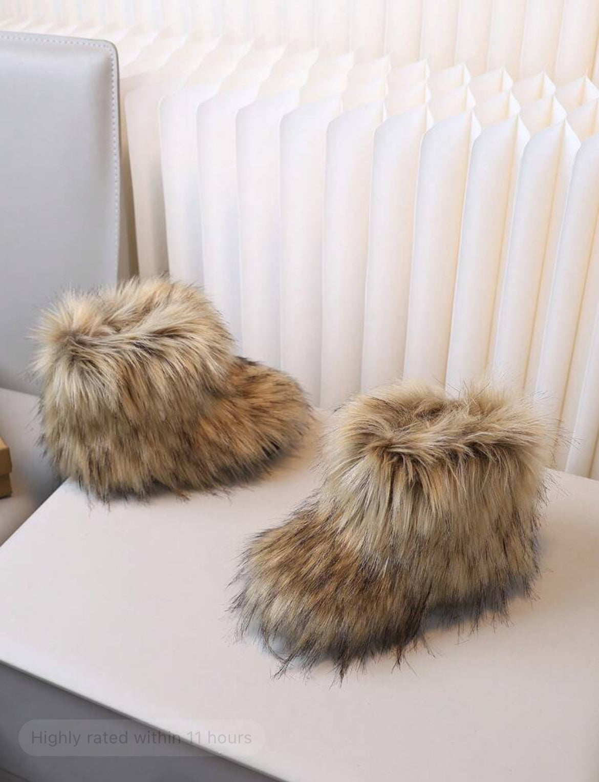 Girls Fur Boots