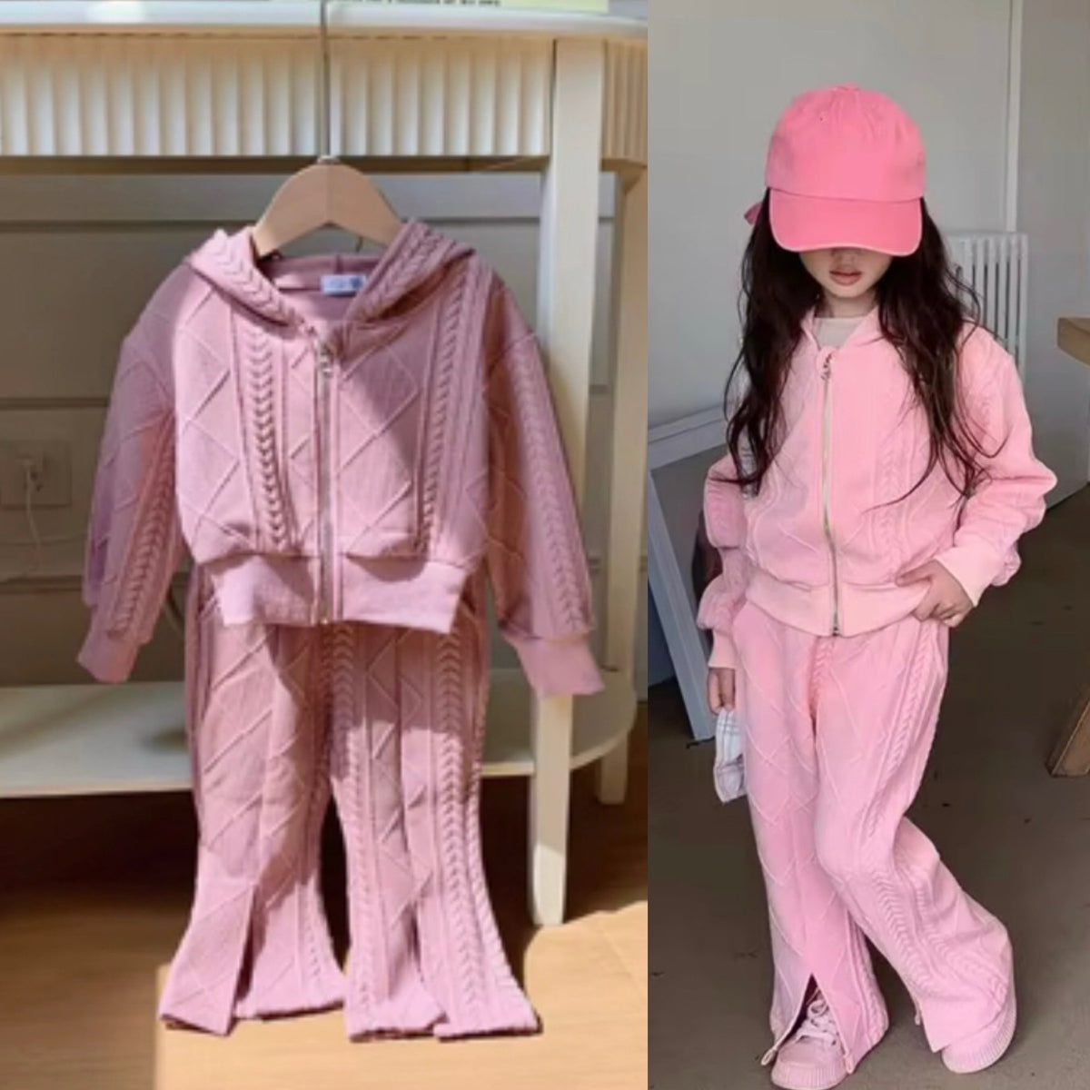 2pcs Knitted Set
