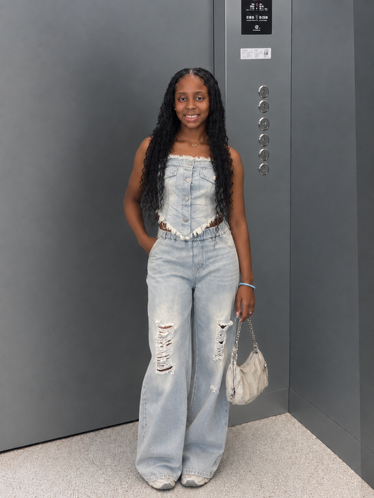 2pcs Denim Set